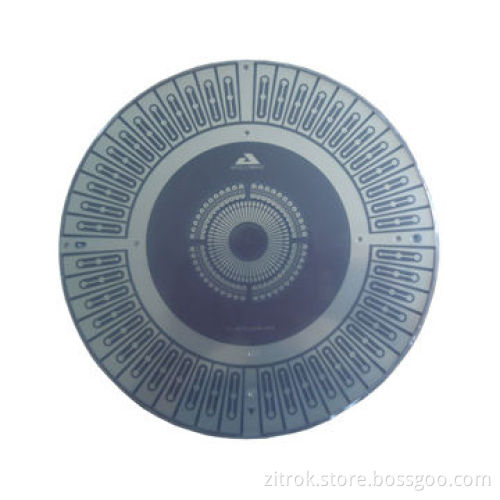 Round circuit board with diameter of 10cm